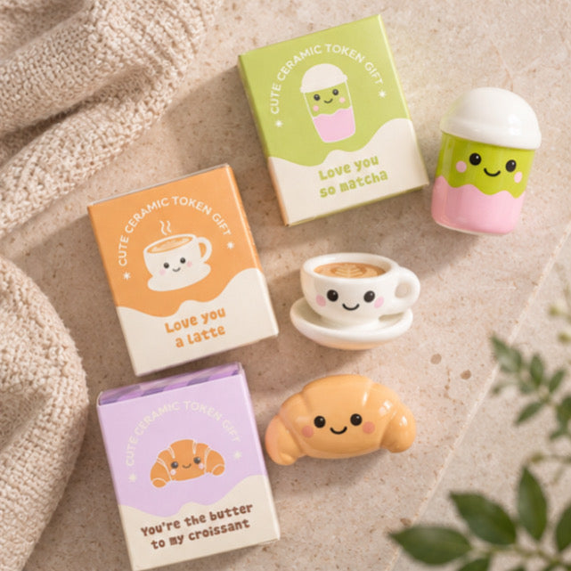 CUTE CERAMIC TOKEN GIFTS ♡