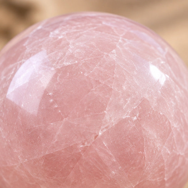 ROSE QUARTZ SPHERE