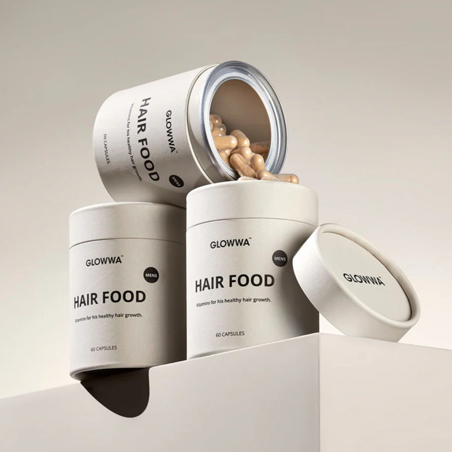 GLOWWA HAIR FOOD | MENS 3 MONTH SUPPLY GREY
