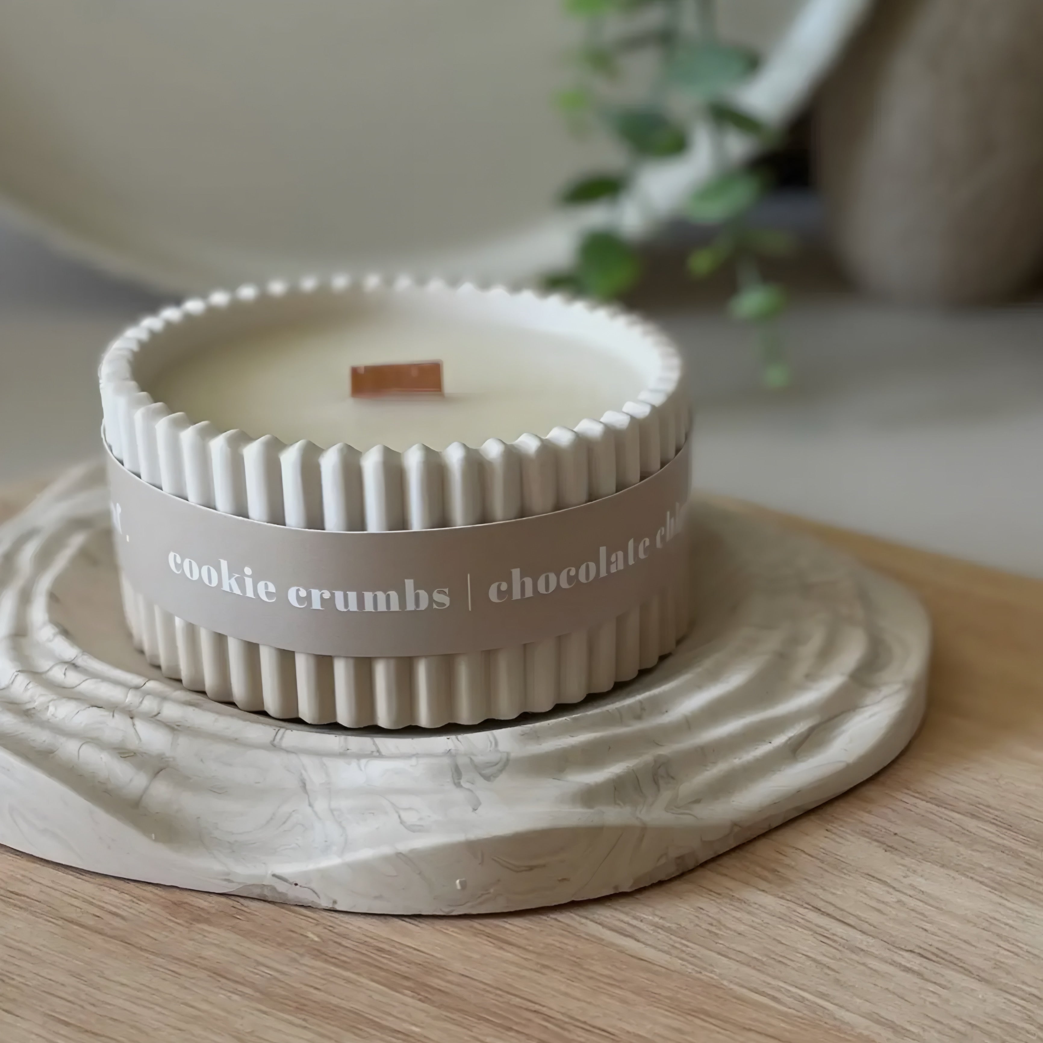 Cookie Crumbs
Stoneware Soy Wax Candle