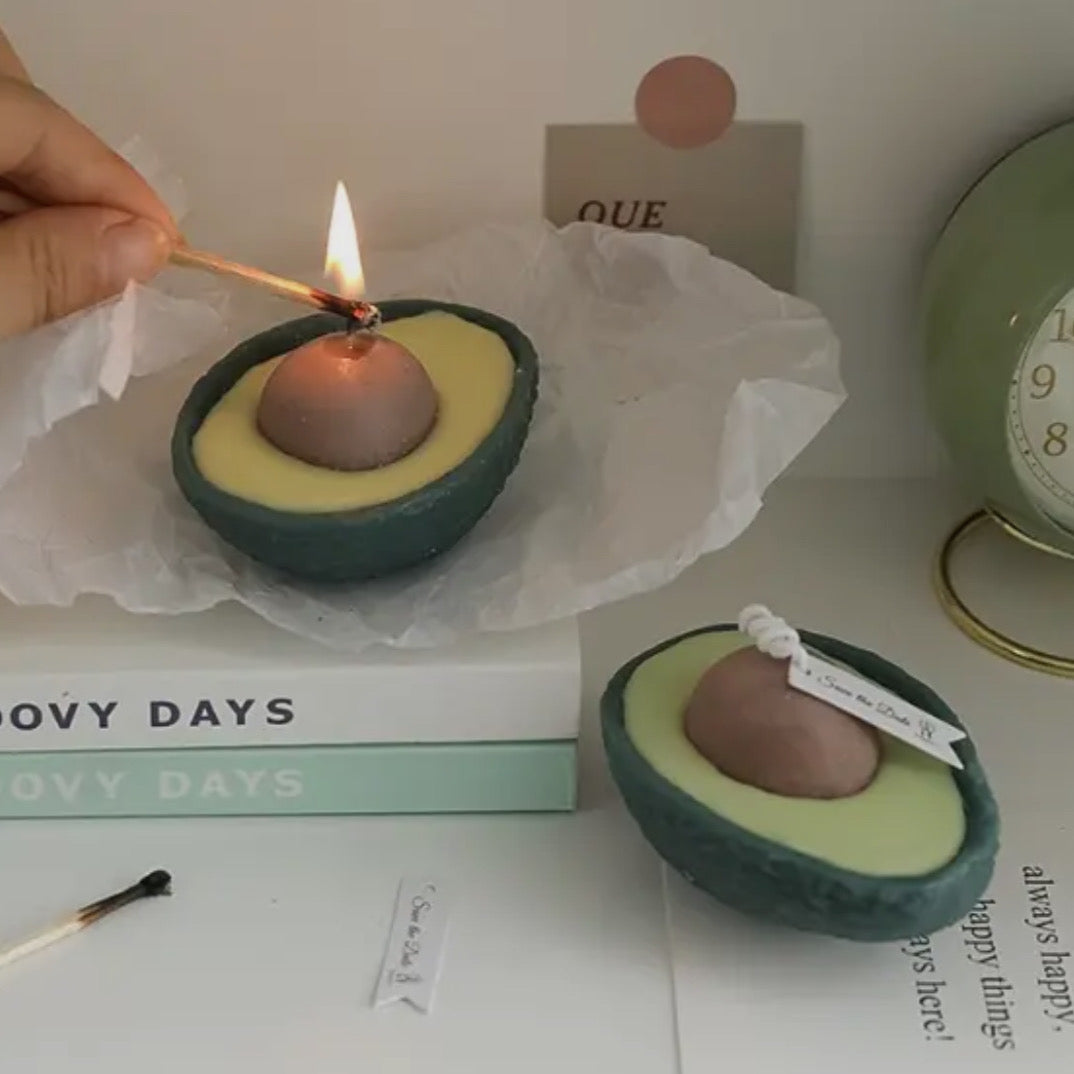 Avocado “You’re The Good Half” Candle ♡
