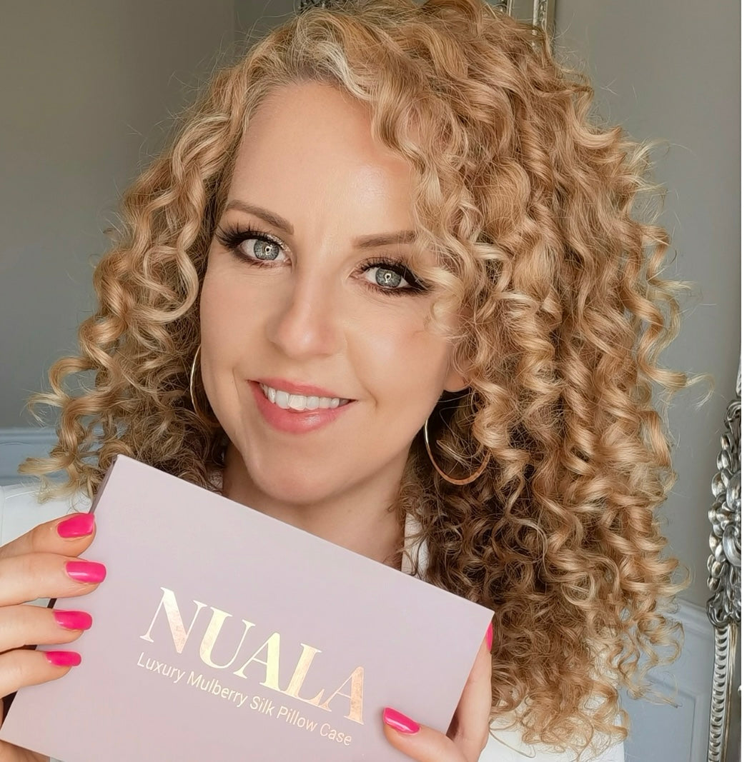 Nuala Luxury Mulberry Silk Pillowcase – White Orchid. Worth £59.99 | Special Price £44.99 | YOU SAVE £15