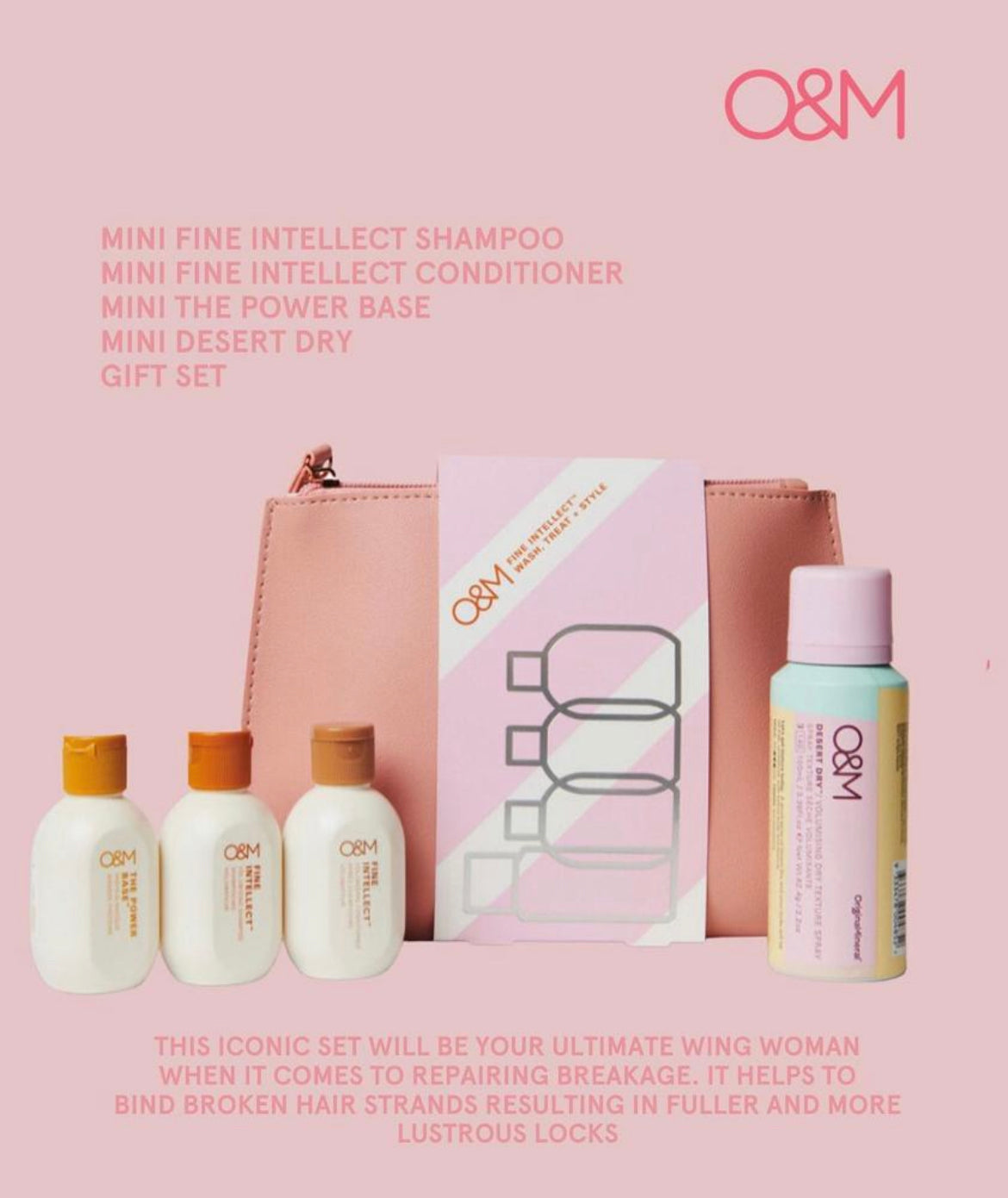 O&M Mini gift set for fine hair