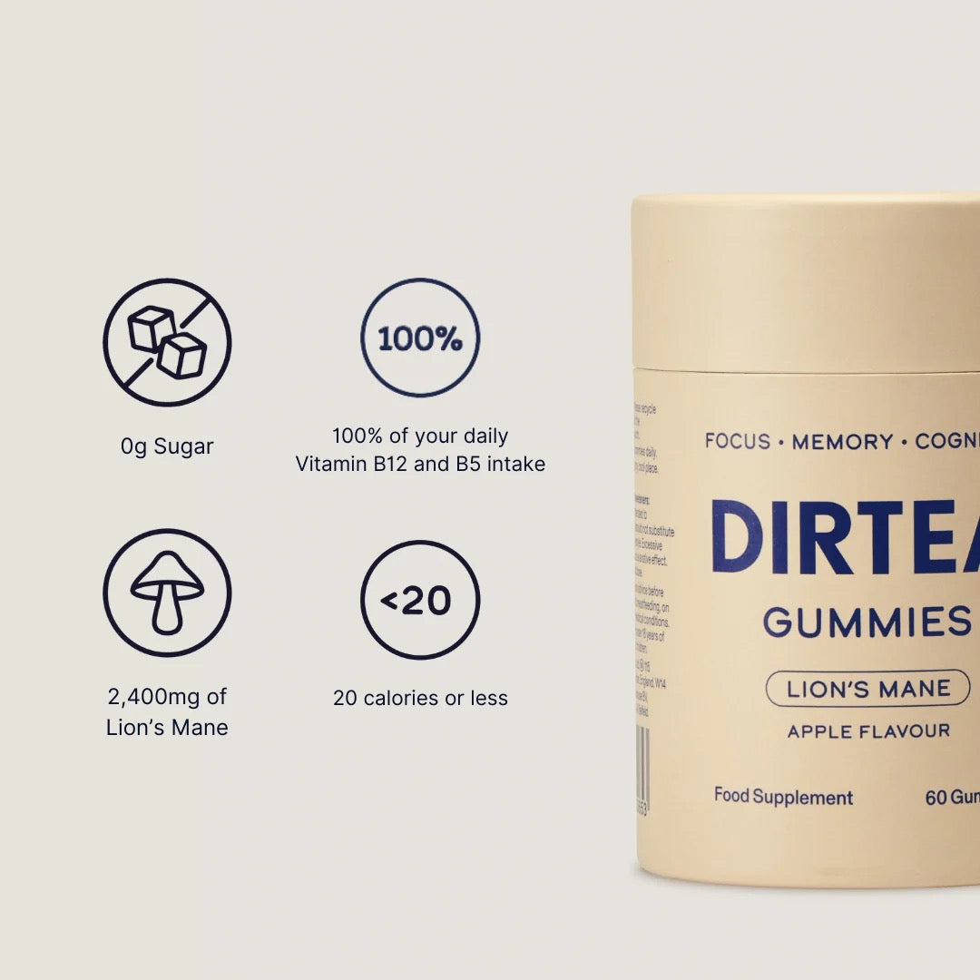 DIRTEA Focus Gummies