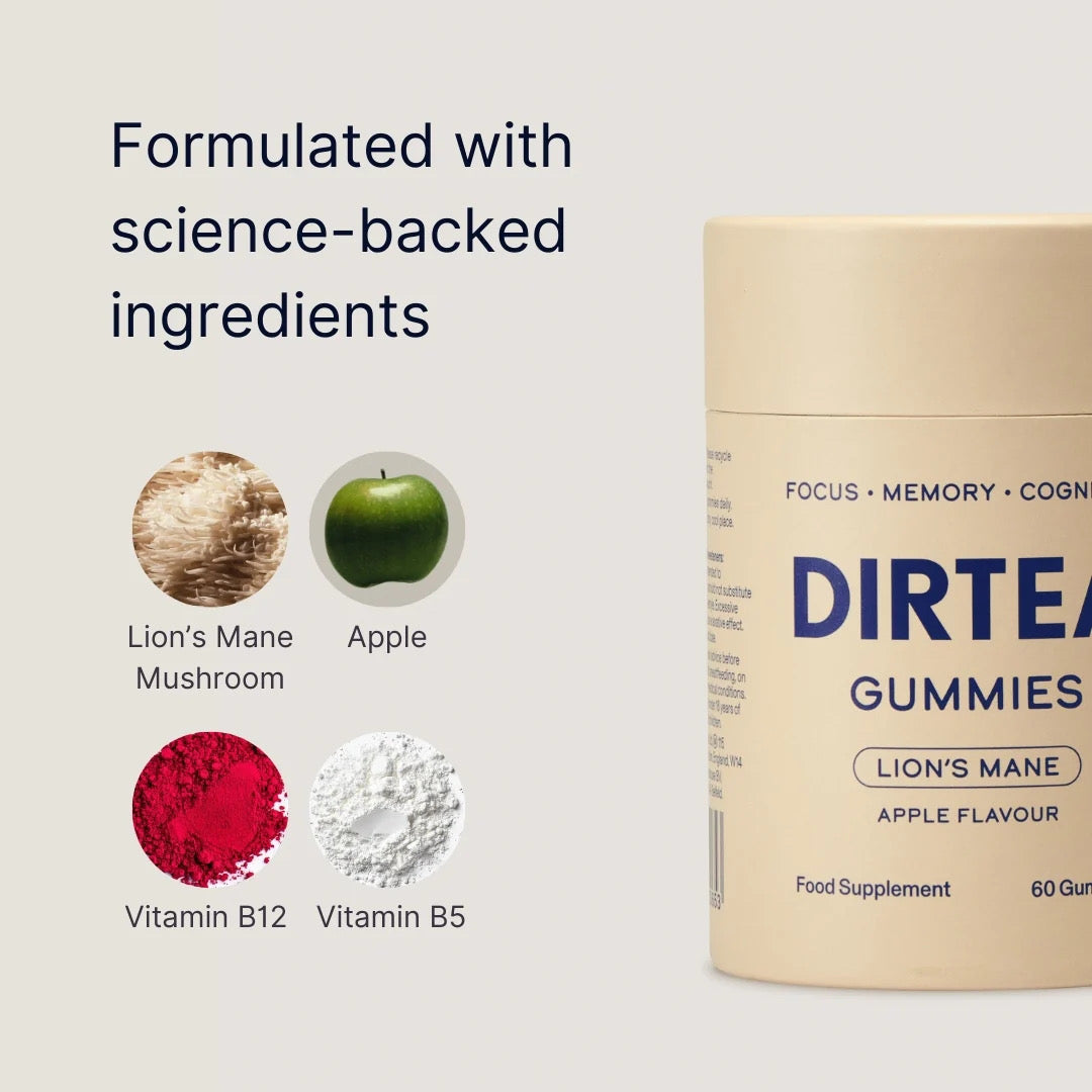 DIRTEA Focus Gummies