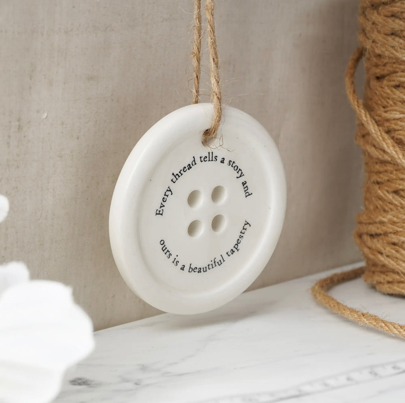 SEND WITH LOVE CERAMIC KEEPSAKE BUTTONS