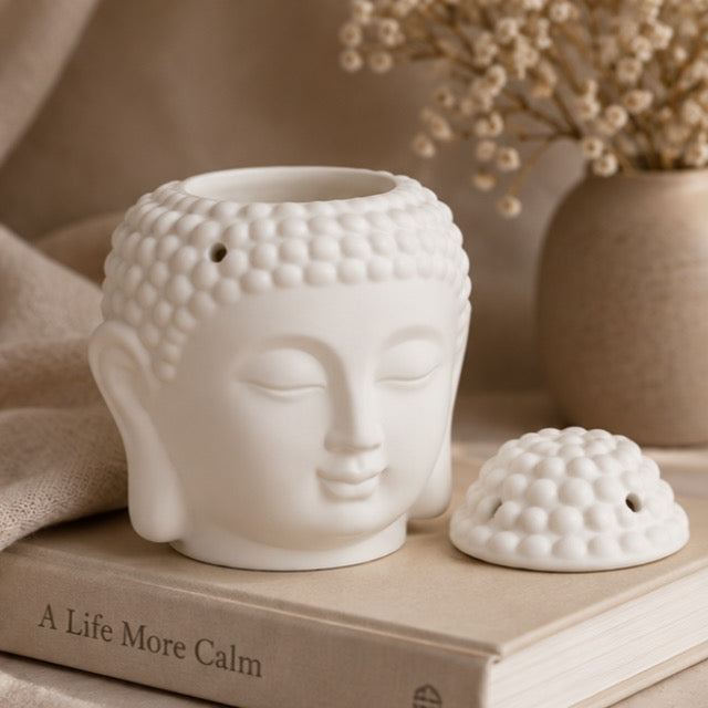 BUDDHA HEAD OIL & WAX MELT BURNER ♡