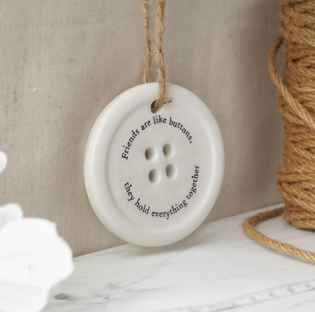 SEND WITH LOVE CERAMIC KEEPSAKE BUTTONS