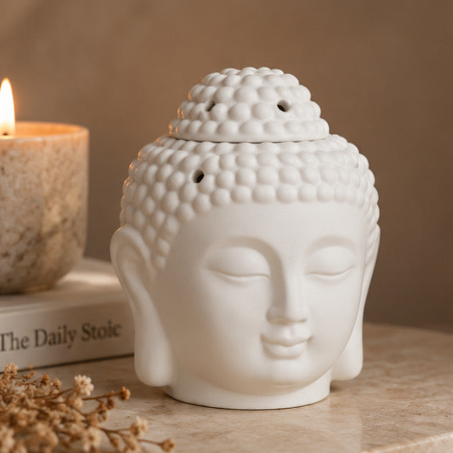 BUDDHA HEAD OIL & WAX MELT BURNER ♡