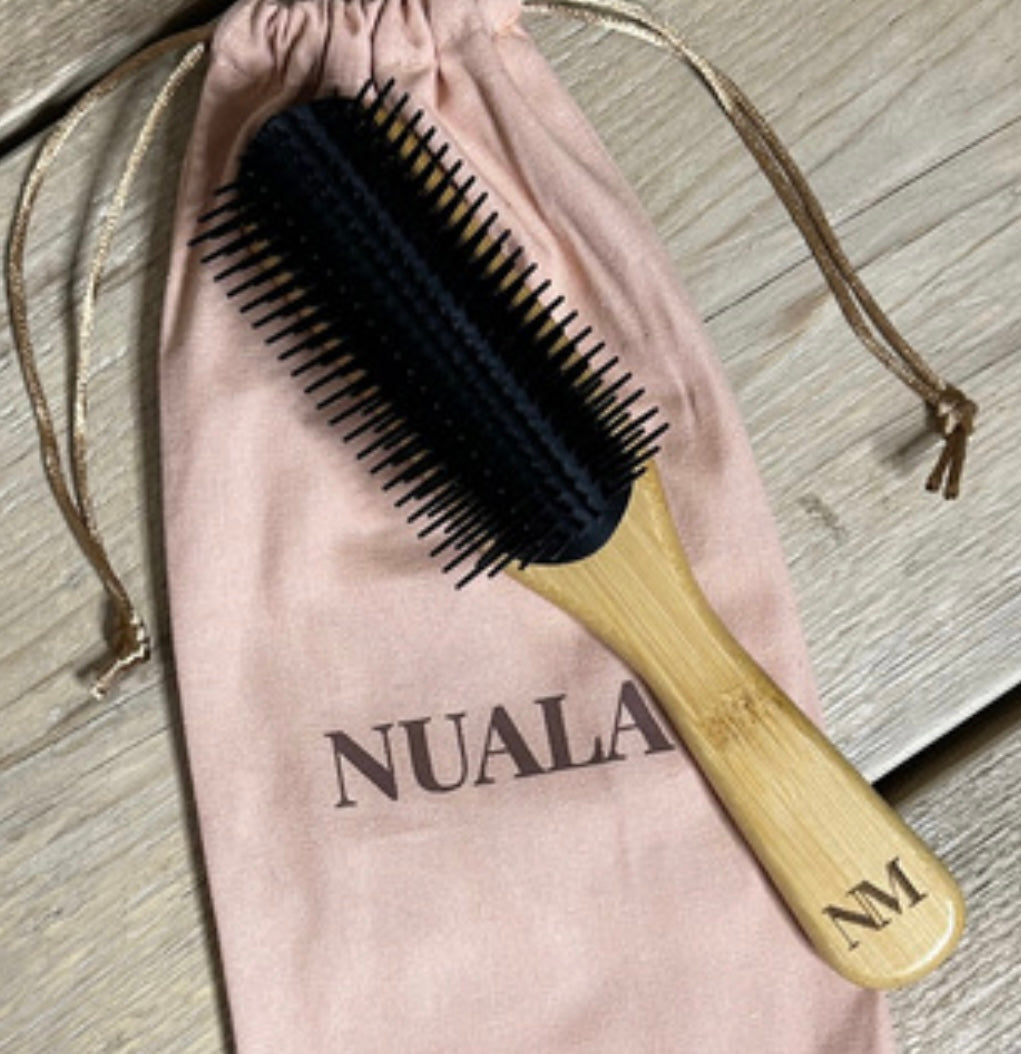 Silk Pillowcase & Nuala Brush