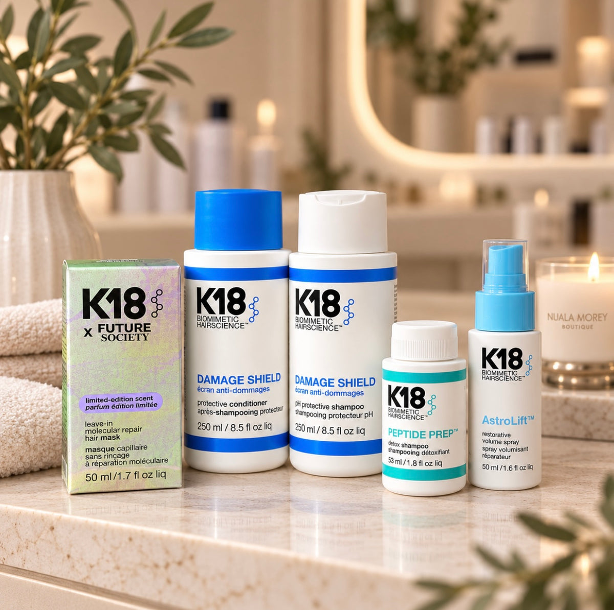 K18 Ultimate Repair & Protect Set Worth £184 | Set Price £147.20 | YOU SAVE £36.80