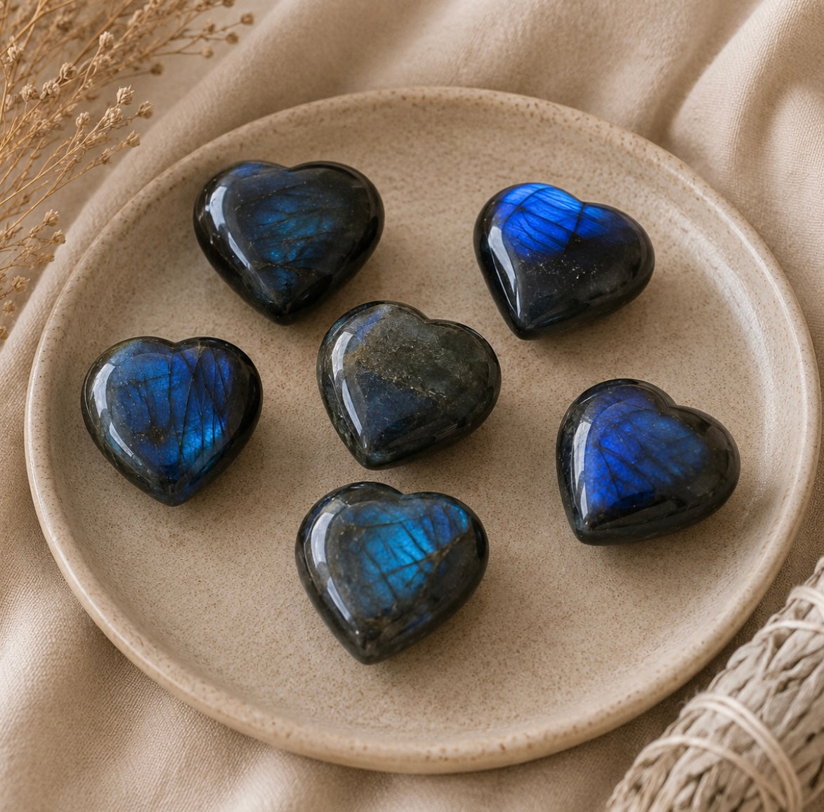 Labradorite Heart 💙✨