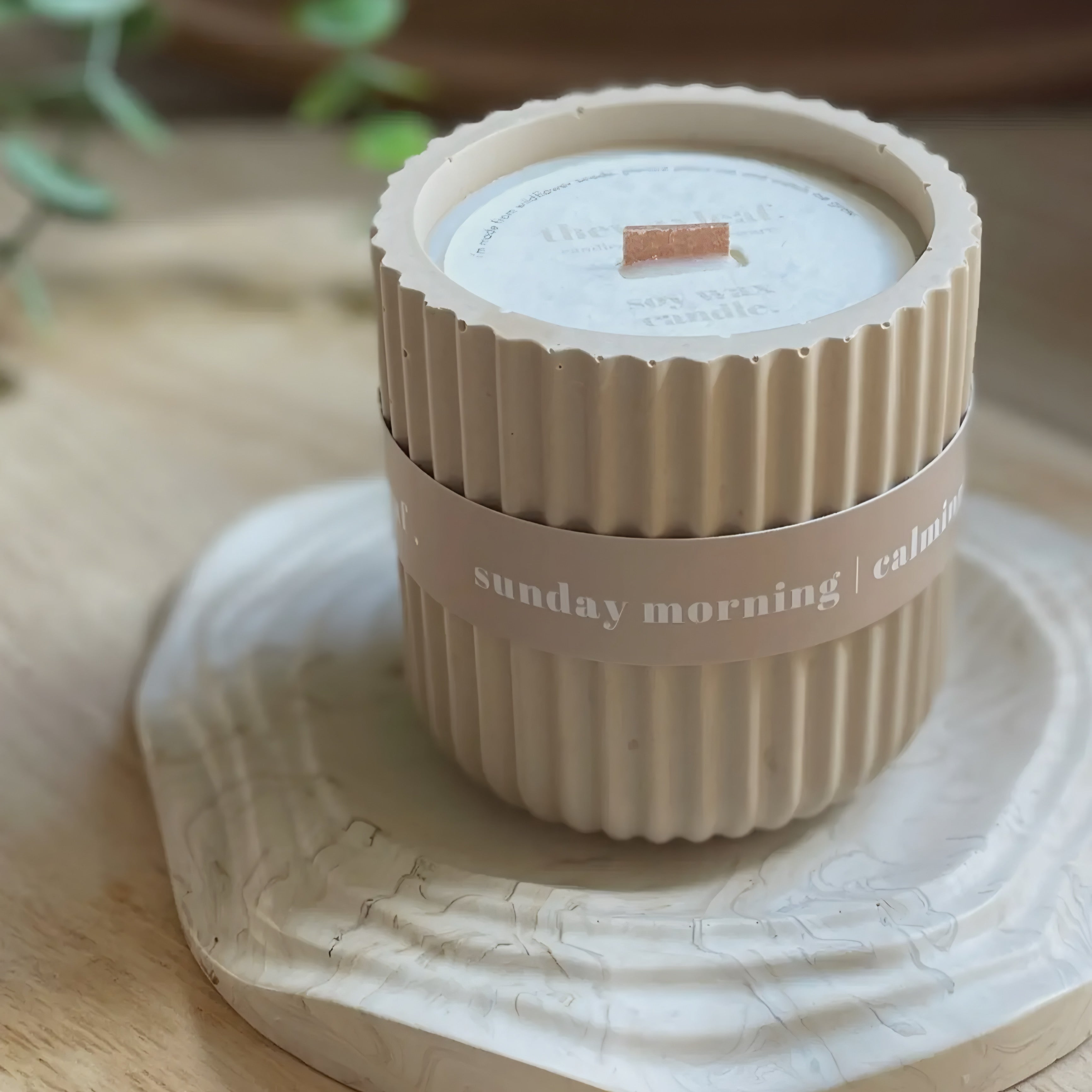 Sunday Morning

Chamomile Jesmonite Soy Candle