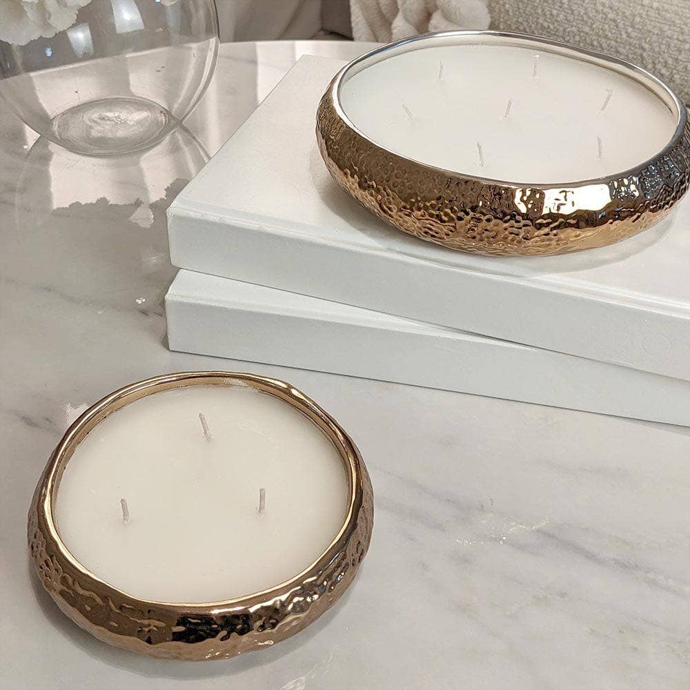 7 Wick Bronze Scented Candle